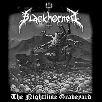 BLACKHORNED - The Nighttime Graveyard cover 