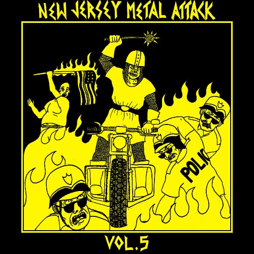 BLASPHEMATORY - New Jersey Metal Attack Vol. 5 cover 