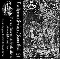 BLASPHEMOUS SEXFAGO - Blasphemous Goat cover 