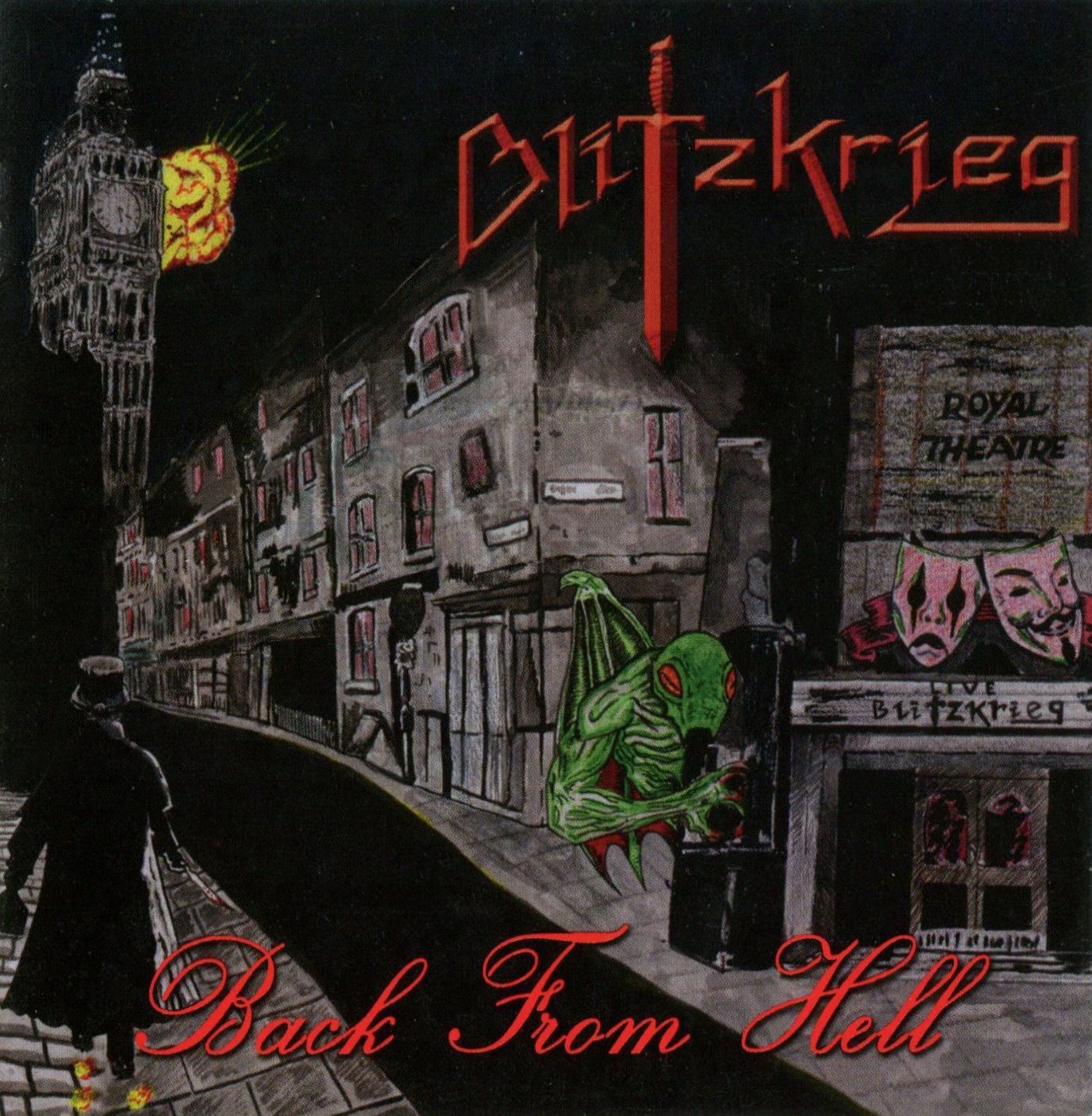 BLITZKRIEG (2) - Back From Hell cover 