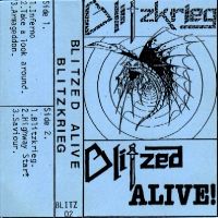 BLITZKRIEG (2) - Blitzed Alive cover 