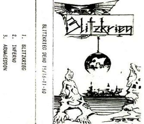 BLITZKRIEG (2) - Blitzkrieg Demo cover 