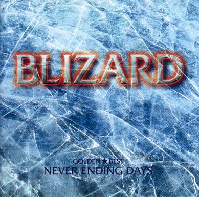 BLIZARD - Golden Best: Never Ending Days cover 