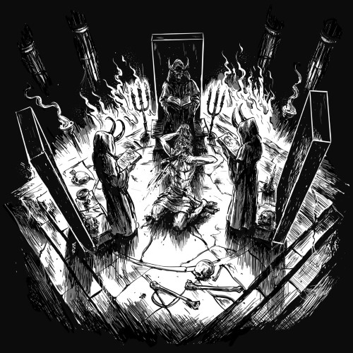 BLOOD CHALICE - Sepulchral Chants of Self-Destruction cover 