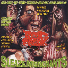 BLOOD FREAK - Sleaze Merchants cover 