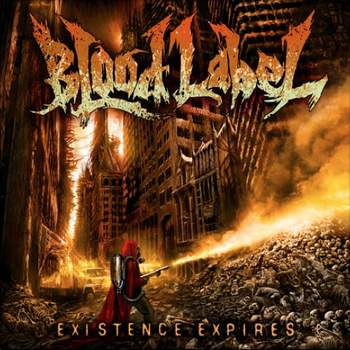 BLOOD LABEL - Existence Expires cover 