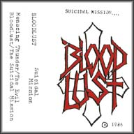 BLOOD LUST - Suicidal Mission cover 