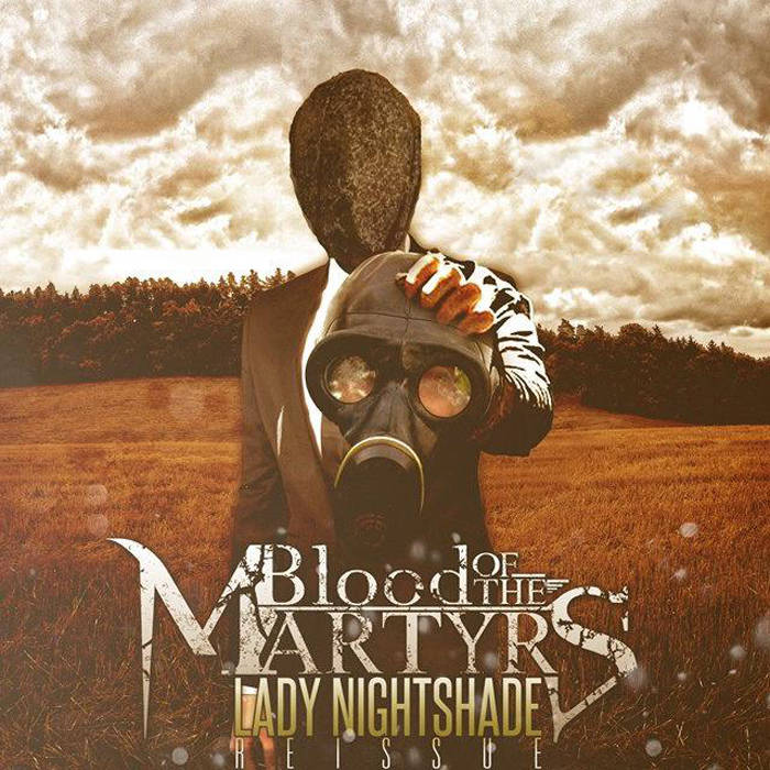BLOOD OF THE MARTYRS - Lady Nightshade 2014 Reissue cover 