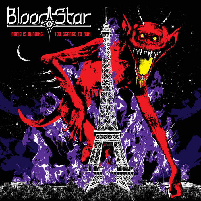 BLOOD STAR - Paris Is Burning​/​Too Scared to Run cover 