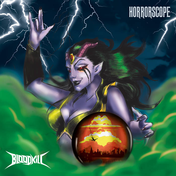 BLOODKILL - Horrorscope cover 