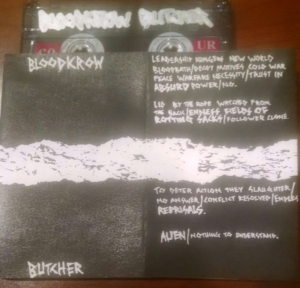 BLOODKROW BUTCHER - Demo cover 