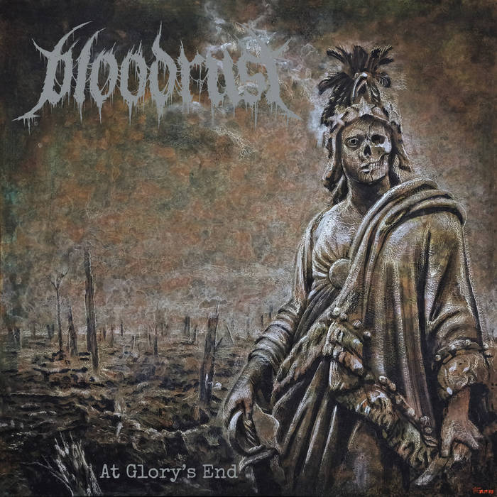 BLOODRUST - At Glory's End cover 