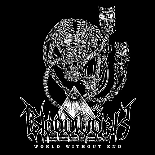 BLOODWORK - World Without End cover 