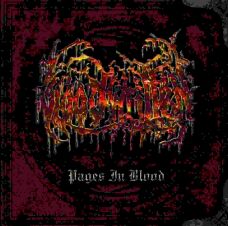 BLOODWRITTEN - Pages in Blood cover 