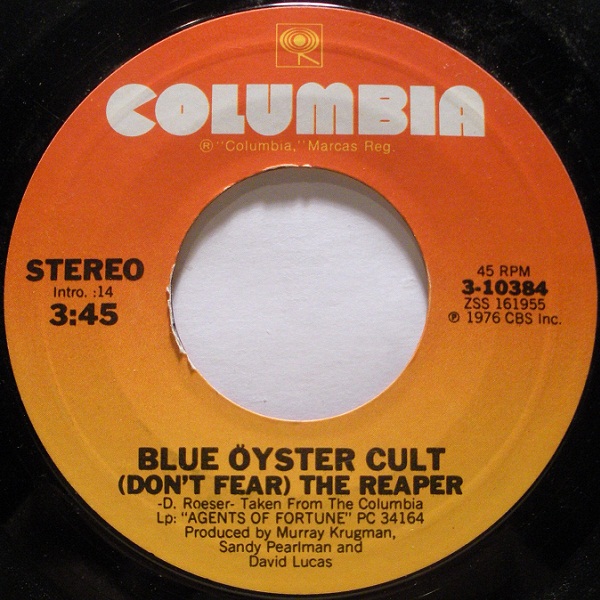 BLUE ÖYSTER CULT - (Don't Fear) The Reaper cover 