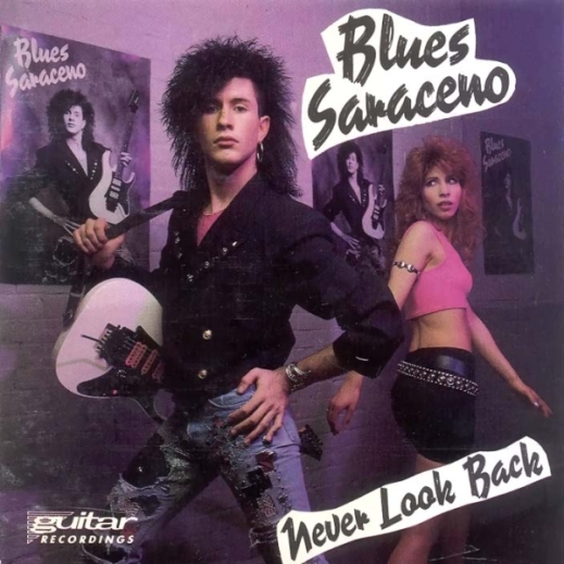 BLUES SARACENO - Never Look Back cover 