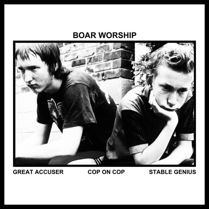 BOAR WORSHIP - Cop On Cop cover 