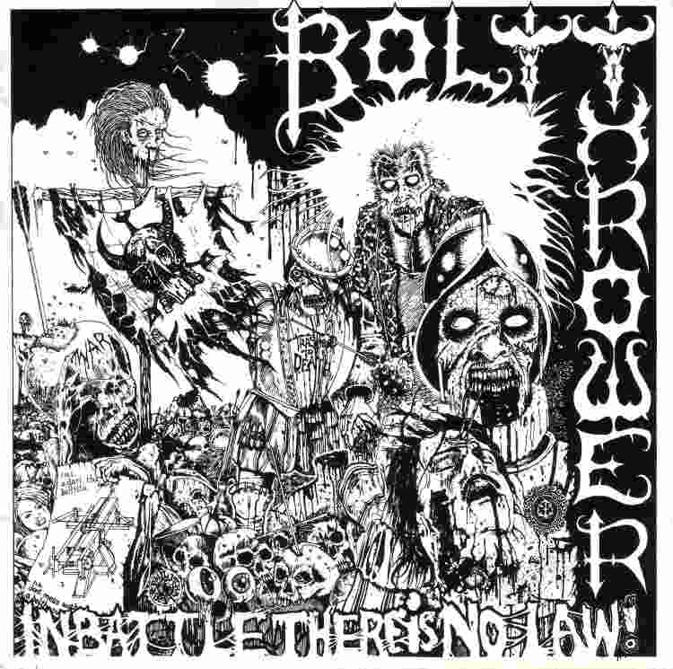 BOLT THROWER - In Battle There Is No Law cover 