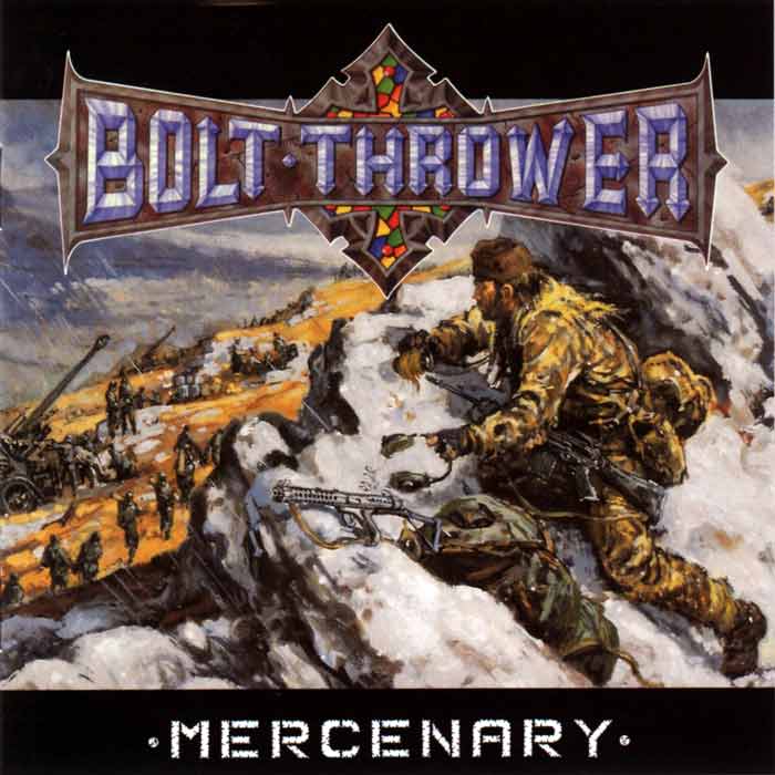 BOLT THROWER - Mercenary cover 