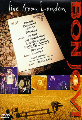 BON JOVI - Live From London cover 