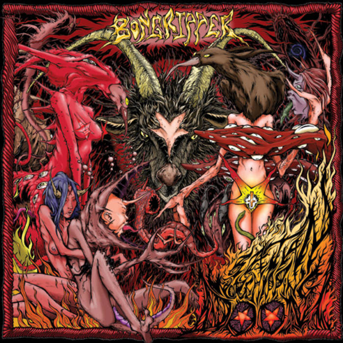 BONGRIPPER - Satan Worshipping Doom cover 