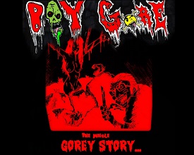 BOY GORE - The Whole Gorey Story​.​.​. cover 