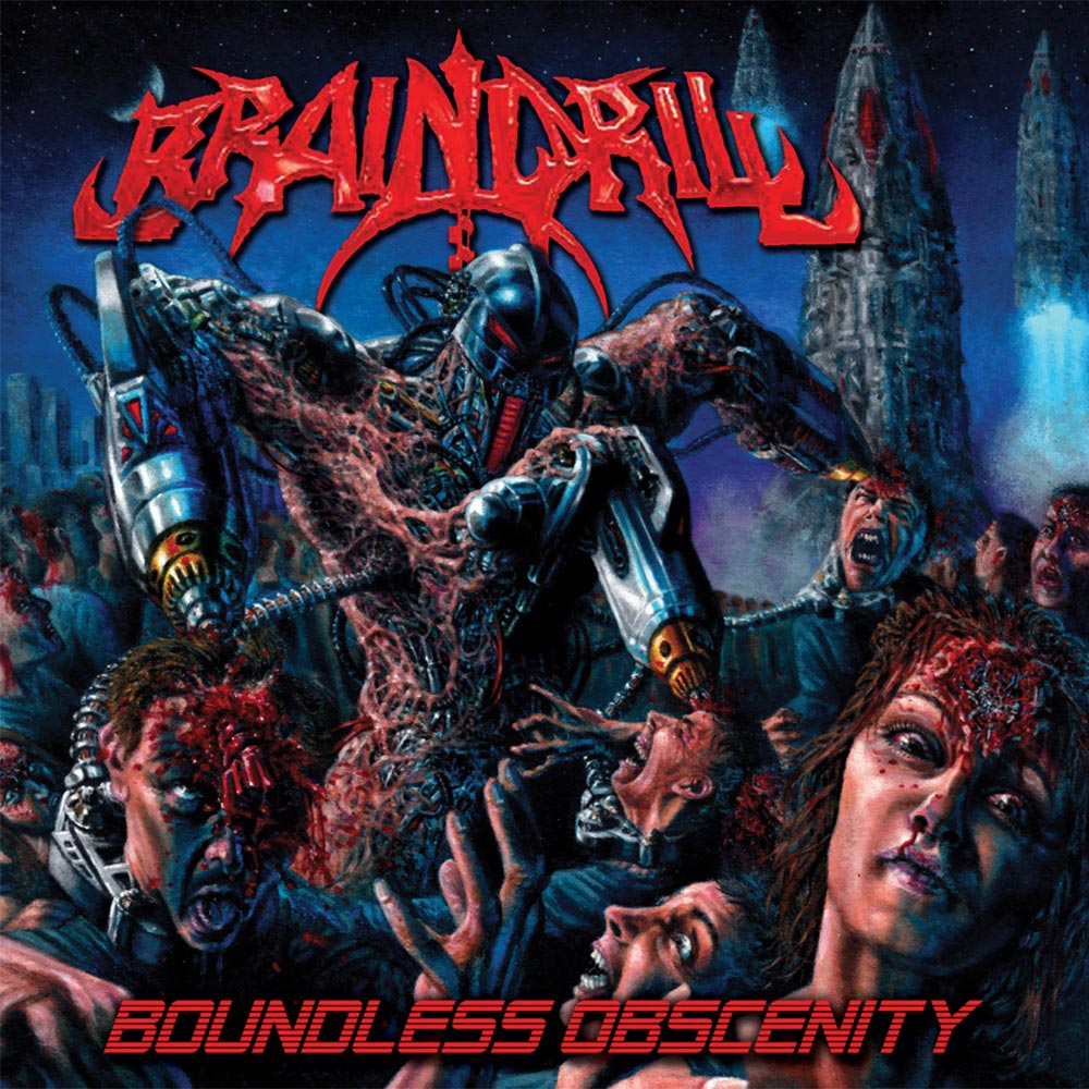 BRAIN DRILL - Boundless Obscenity cover 