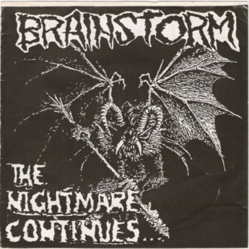 BRAINSTORM - The Nightmare Continues... cover 