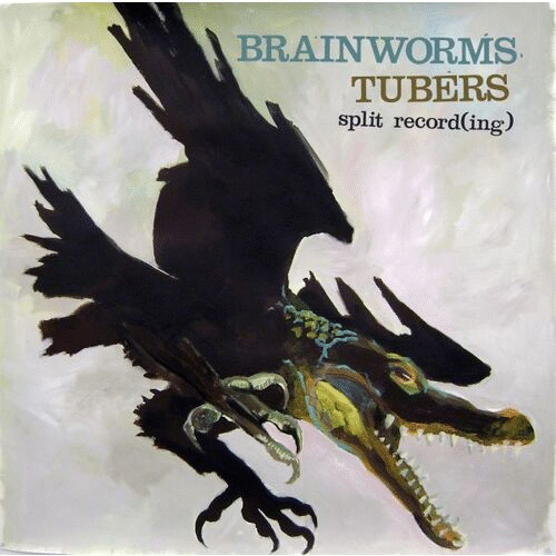 BRAINWORMS - Split Record(ing) cover 