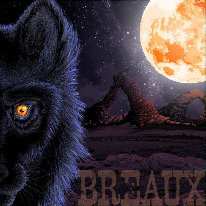 BREAUX - Black Wolf cover 