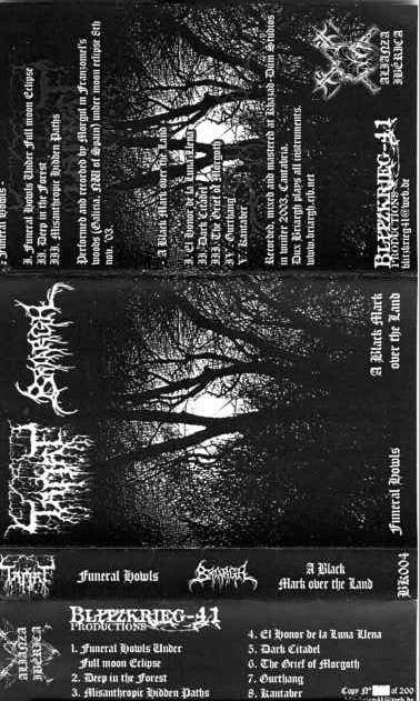 BRIARGH - Funeral Howls / A Black Mark over the Land cover 