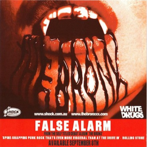 THE BRONX - False Alarm (p) cover 