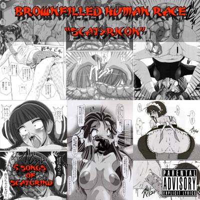 BROWNFILLED HUMAN RACE - Scatyricon cover 