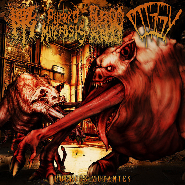 BRUTAL PIG - Puercos Mutantes cover 