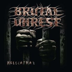 BRUTAL UNREST - Hellcatraz cover 