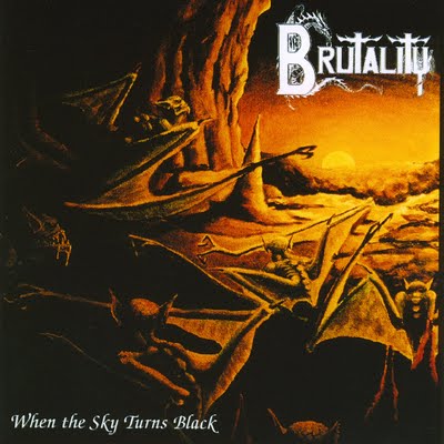 BRUTALITY - When the Sky Turns Black cover 