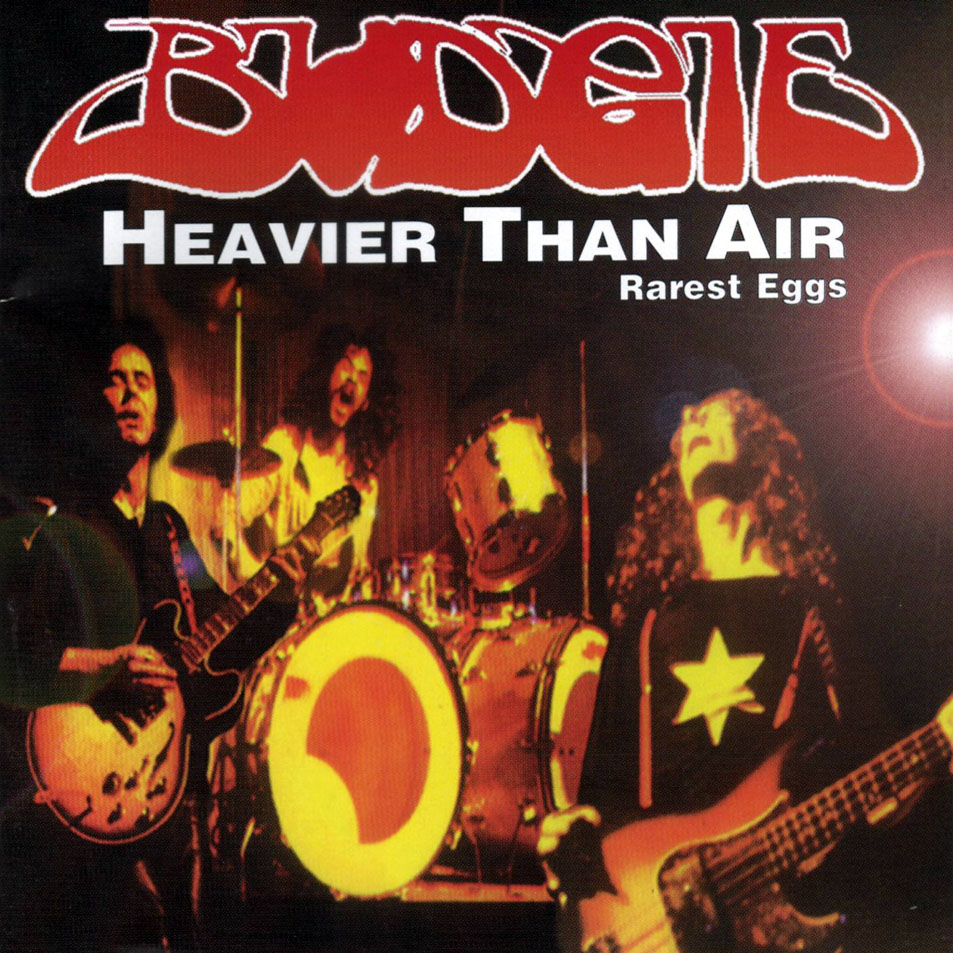 BUDGIE - Heavier Than Air: Rarest Eggs cover 