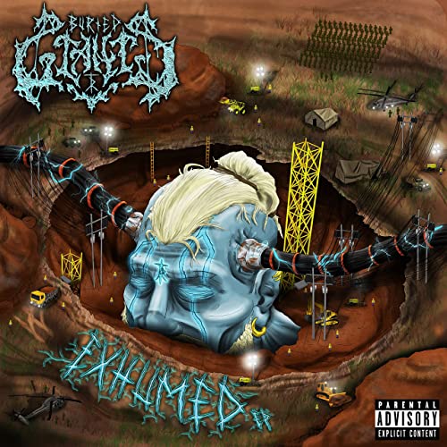 BURIED GIANTS - Exhumed EP cover 