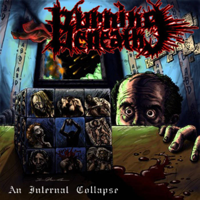 BURNING BENEATH - An Internal Collapse cover 