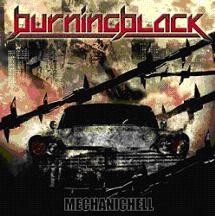 BURNING BLACK - MechanicHell cover 