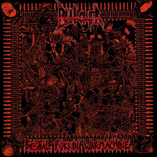 BÜTCHER - Bestial Fükkin' Warmachine cover 