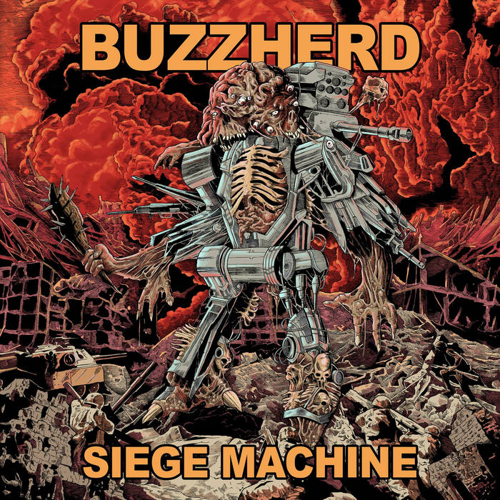 BUZZHERD - Siege Machine cover 