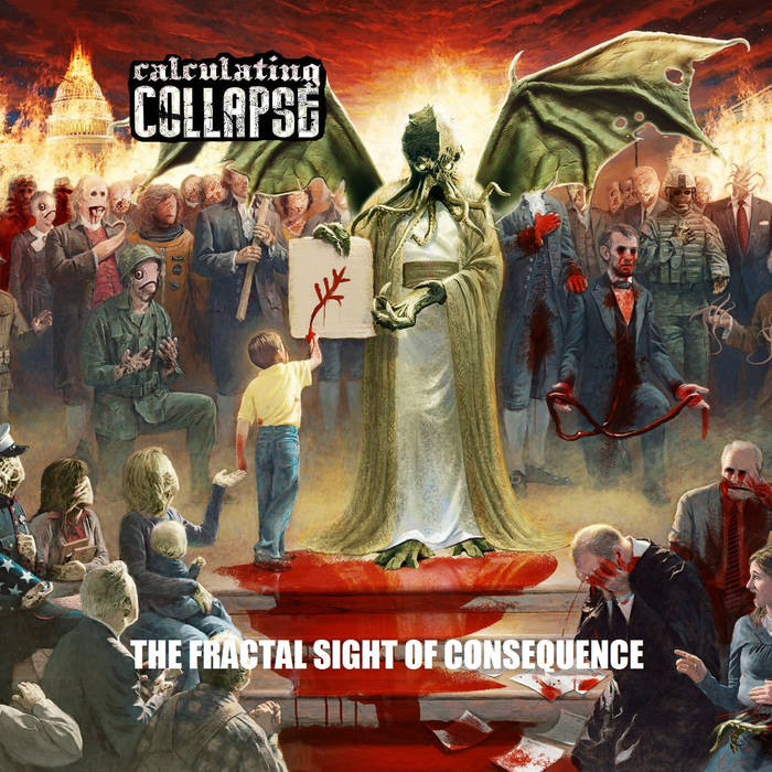 CALCULATING COLLAPSE - Fractal Sight Of Consequence cover 