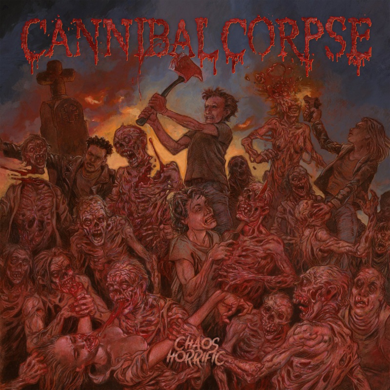 CANNIBAL CORPSE - Chaos Horrific cover 