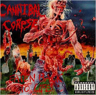 CANNIBAL CORPSE - Eaten Back to Life cover 