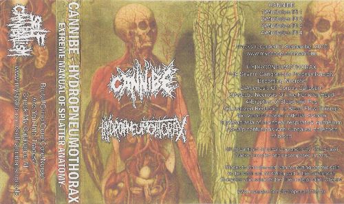 CANNIBE - Extreme Manual of Splatter Anatomy cover 