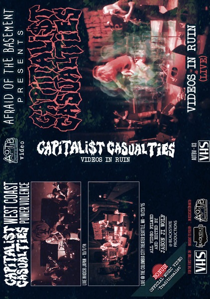 CAPITALIST CASUALTIES - Capitalist Casualties Live cover 