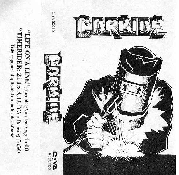 CARBIDE - 2 Song Cassette cover 