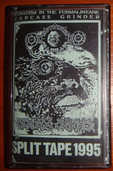 CARCASS GRINDER - Split Tape 1995 cover 