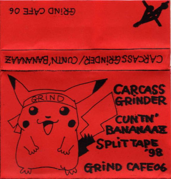 CARCASS GRINDER - Split Tape '98 cover 
